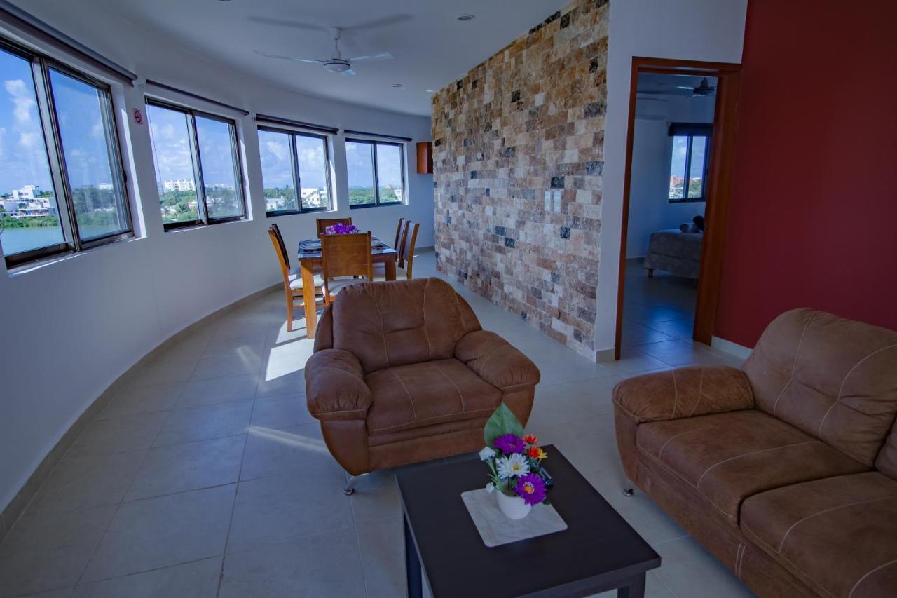 Sunset Isla Mujeres Aparthotel Bagian luar foto