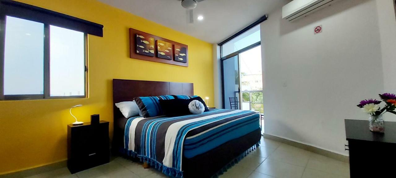 Sunset Isla Mujeres Aparthotel Bagian luar foto
